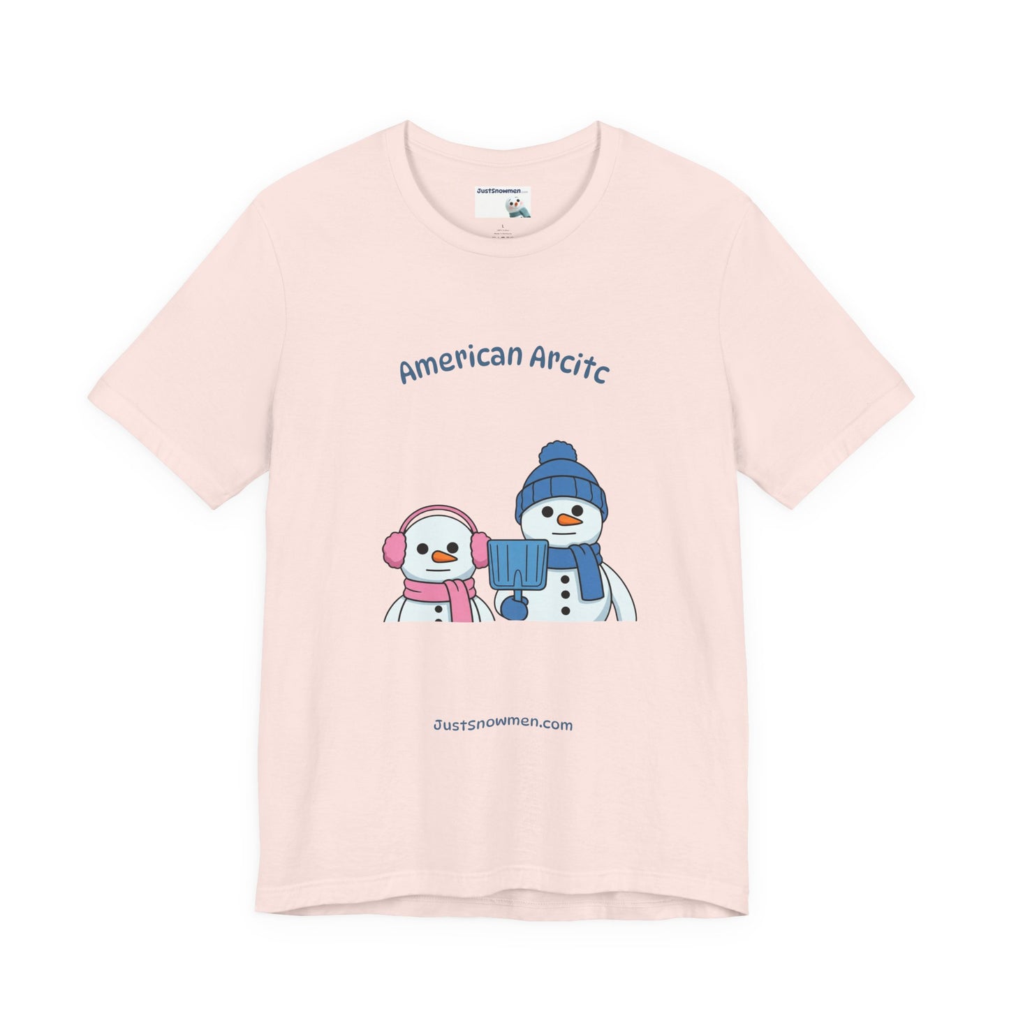 "American Arctic" Snowman Parody Graphic Tee | Soft Cotton T-Shirt