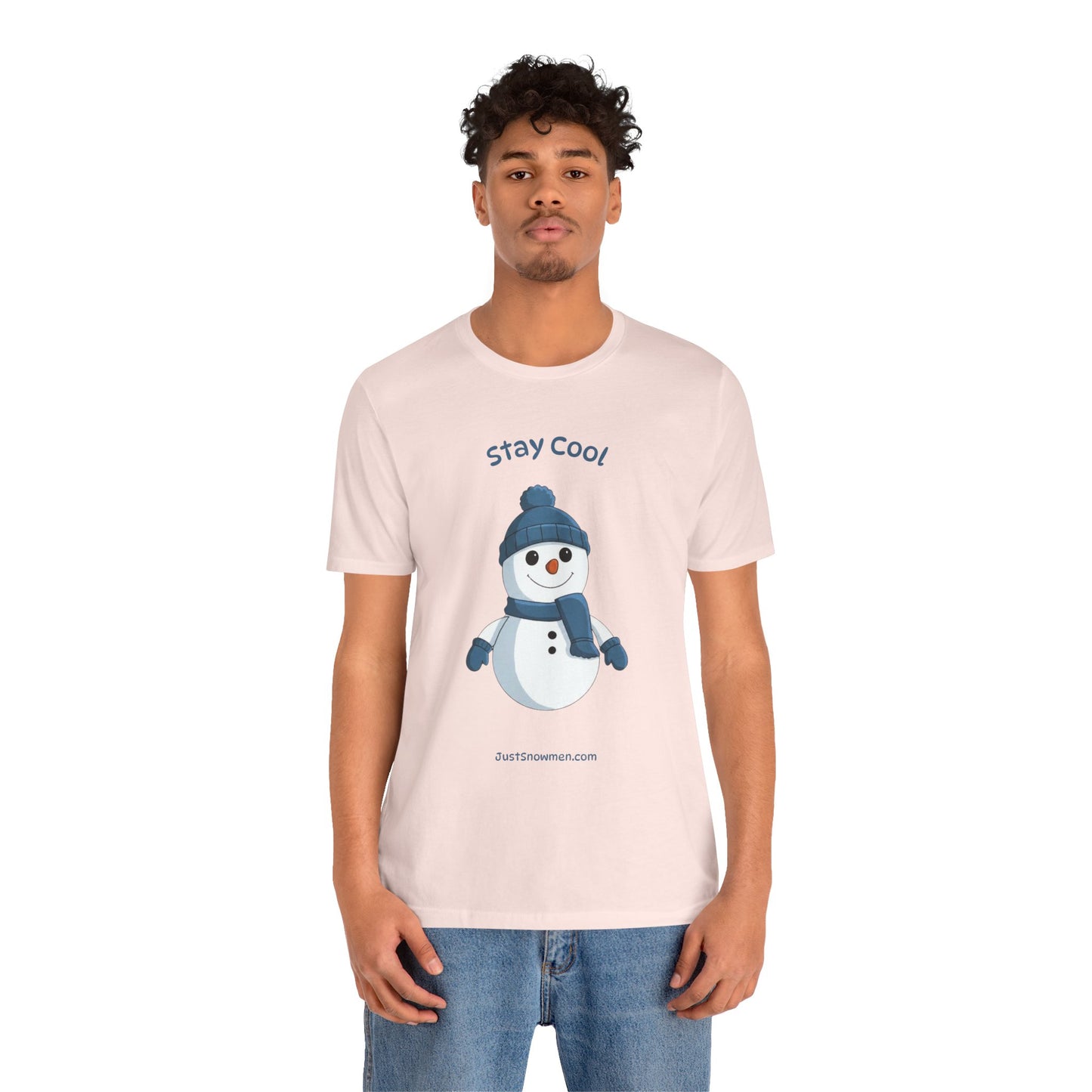 "Stay Cool" Original Snowman Graphic Tee | Premium Soft Cotton T-Shirt