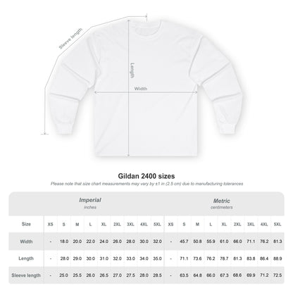"American Arctic" Snowman Parody Long Sleeve | 100% Cotton Art Shirt