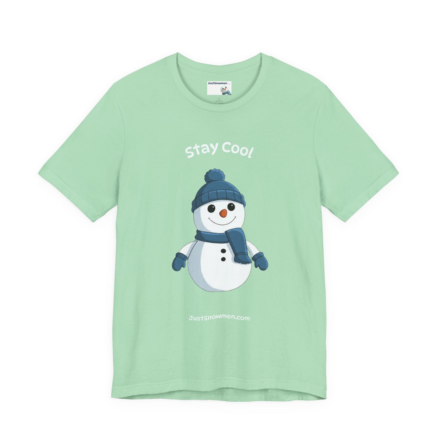 "Stay Cool" Original Snowman Graphic Tee | Premium Soft Cotton T-Shirt