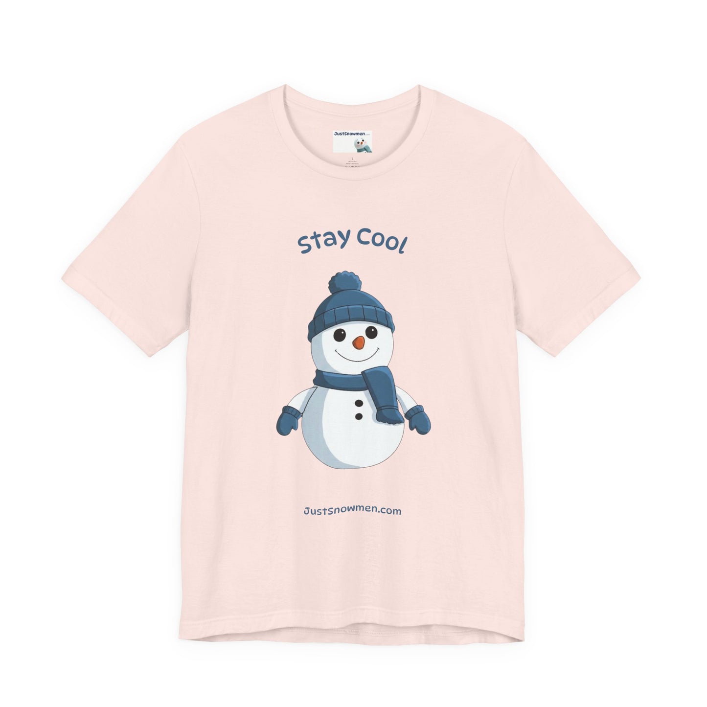 "Stay Cool" Original Snowman Graphic Tee | Premium Soft Cotton T-Shirt