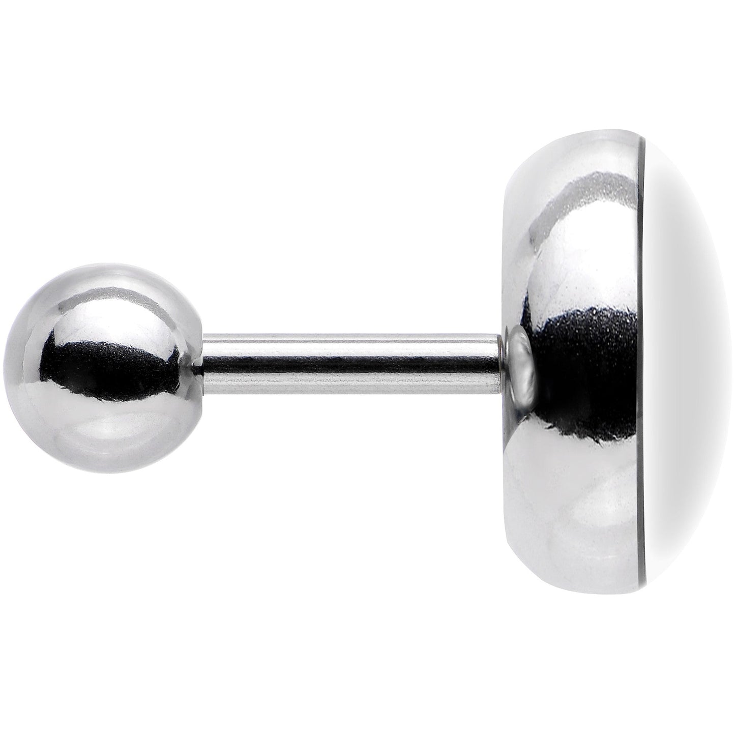 16G Snow Globe Snowman Tragus Cartilage Earring